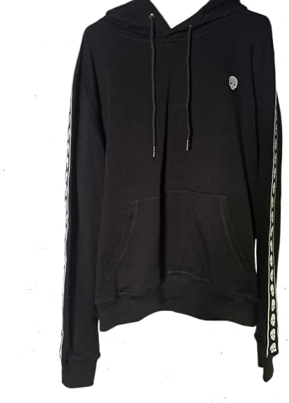 Black Skull Pullover Hoodie