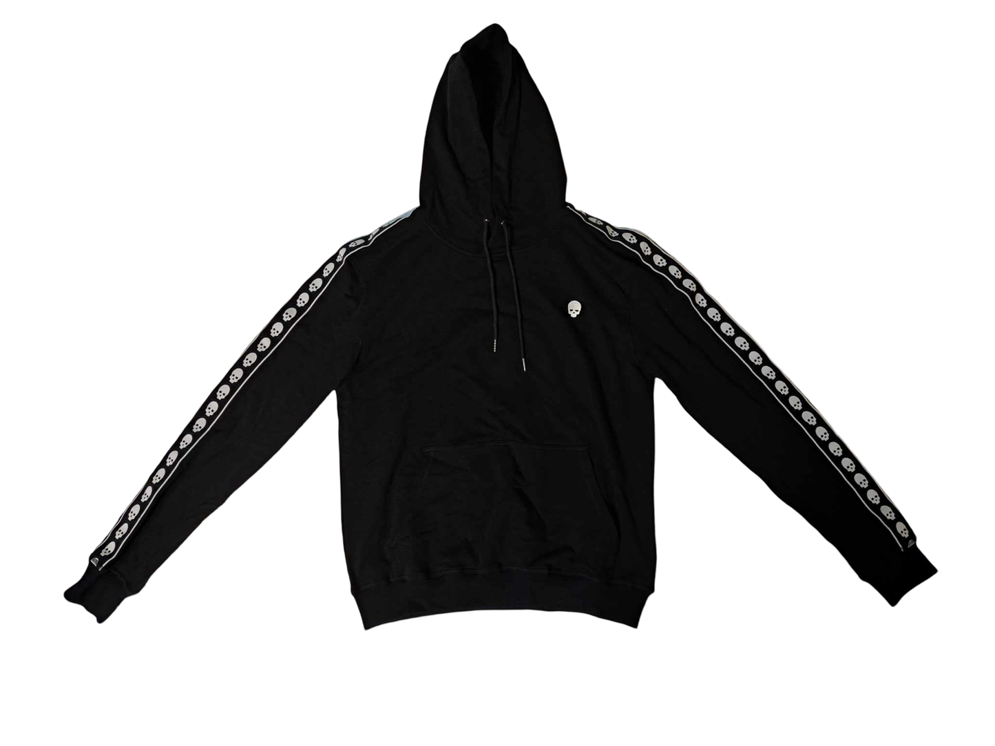 Hoodie Black Lone Skull Pullover Sweatshirt