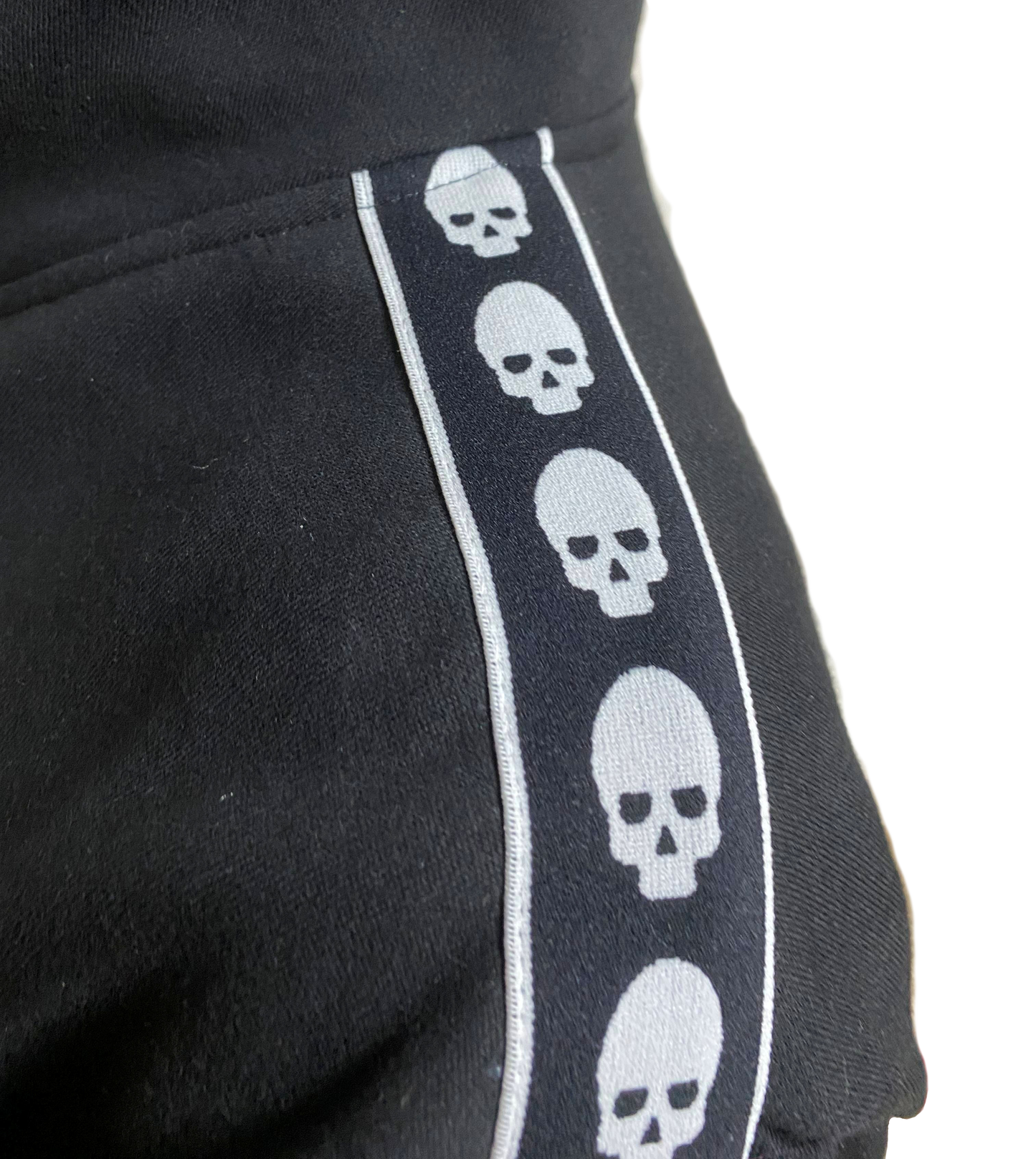 Mens Hoodie Black Mad Skull, Sweatshirt, Fleece, Heavyweight