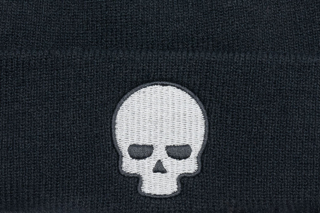 Beanie Black Hat Cool Lone Skull Beanie Cap for Men and Women