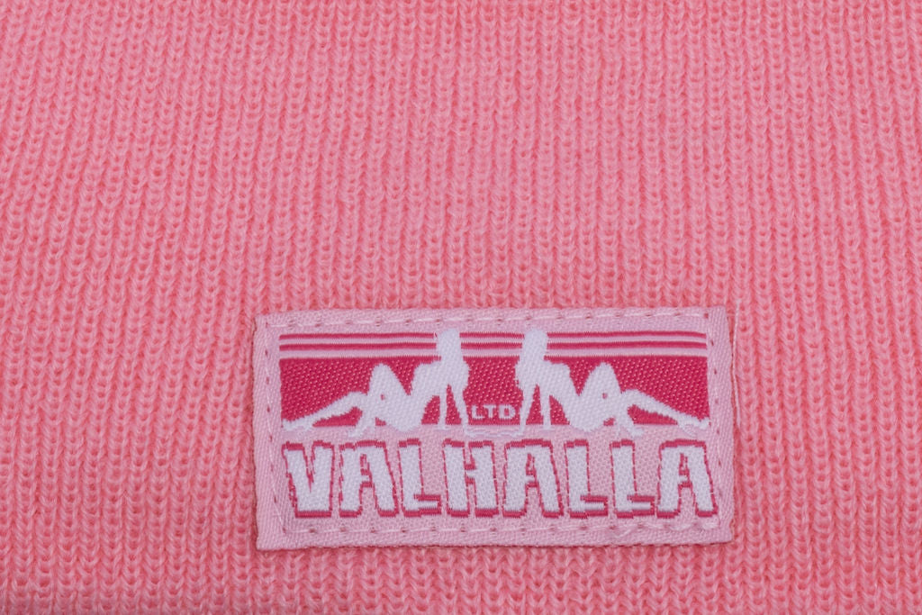 Valhalla Snakehead Beanie – Cool Pink Snakehead Beanie for Women