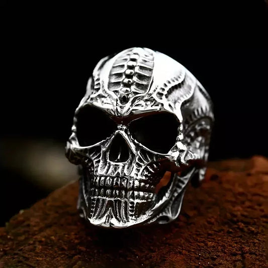 Cheap Mens Gothic Skull Ring