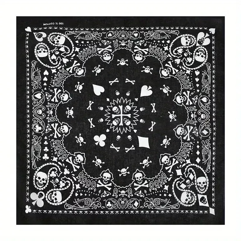 Skull and Cross Bones Bandana